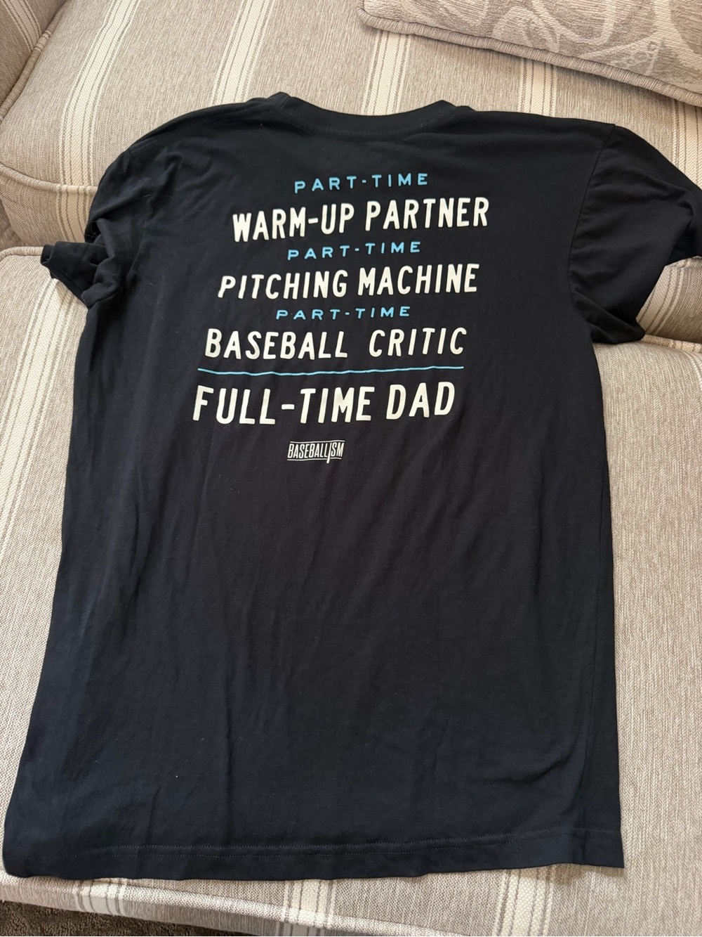 Baseballism 'Full-Time Dad' Graphic Tee